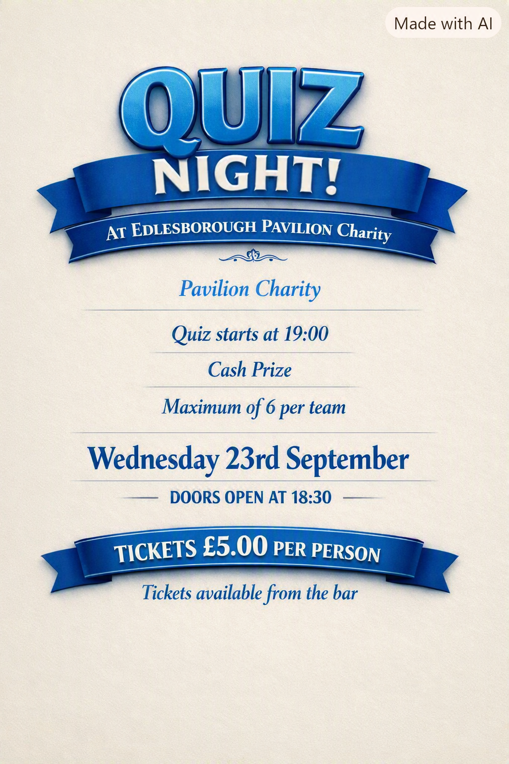Quiz night