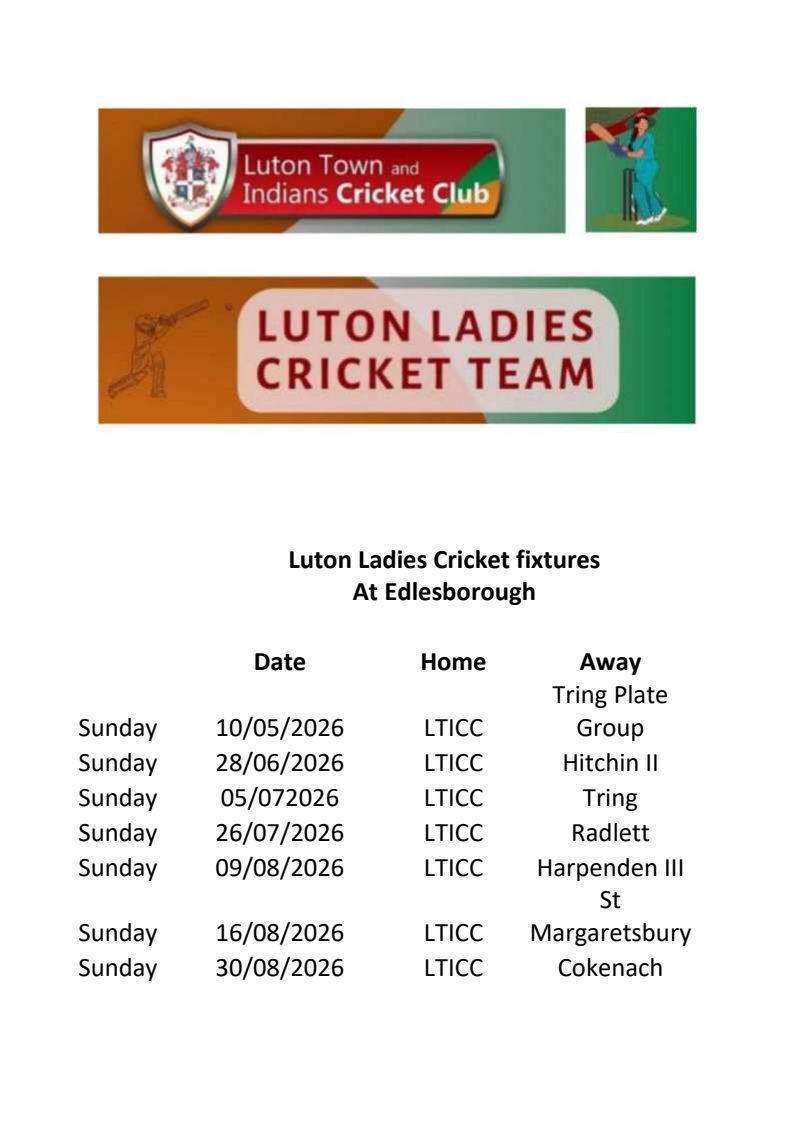 Luton Ladies Cricket